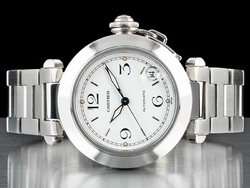 Cartier Pasha C W31015M7 White Dial